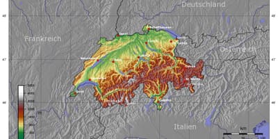 Topografske karte u Švicarskoj